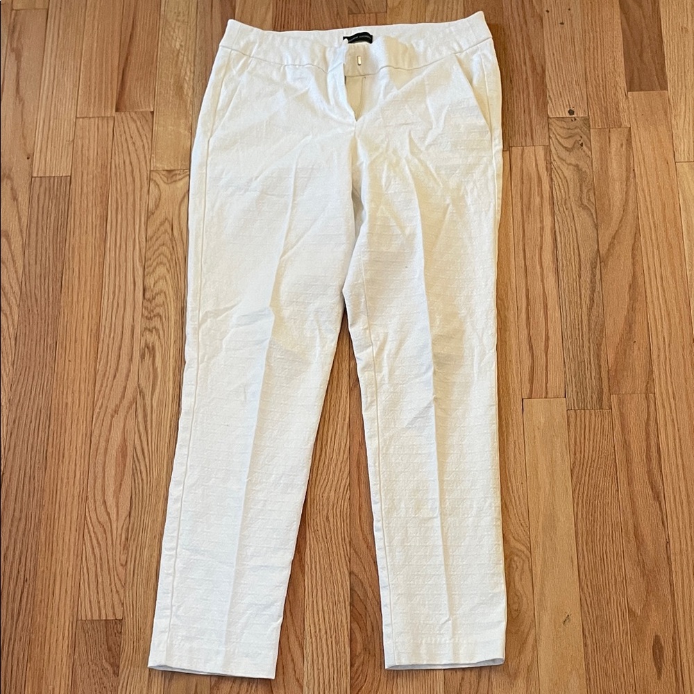 White Straight Leg Pants 10 Cotton Minimalist Capsule Wardrobe Coastal Summer